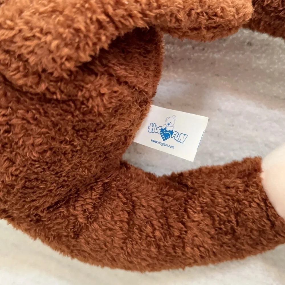 Brown Stuffed Monkey Plush Toy